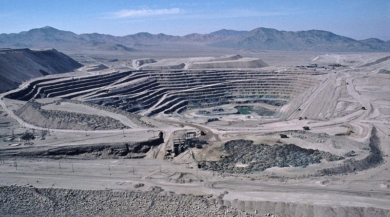 Kupfermine in Chile