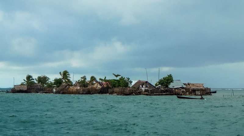 Ausblick von der Insel Gardí Sugdup in Panama